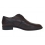 Pantofi barbati maro din piele naturala cu perforatii decorative SIR020GML